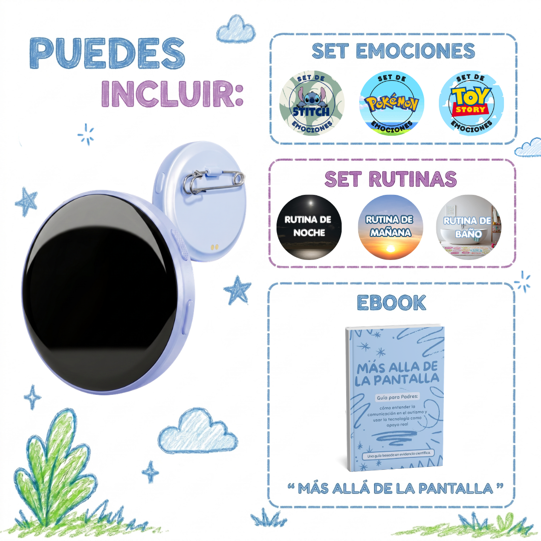 PictoTalk® - Pin de Conexión y Apoyo Visual