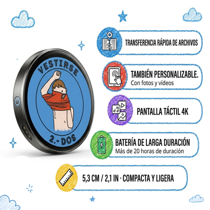 PictoTalk® - Pin de Conexión y Apoyo Visual