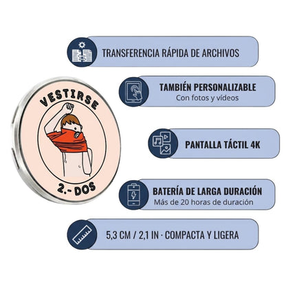 PictoTalk® - Pin de Conexión y Apoyo Visual