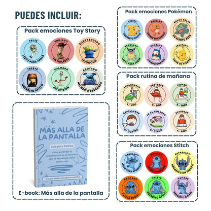PictoTalk® - Pin de Conexión y Apoyo Visual